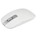 Wireless Slim White Keyboard + PC and Wireless Optical Mouse set for Laptop. 
