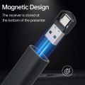 Bisofice Laser Presentation Pointer for PowerPoint PPT Clicker w/ USB/Type C Dual Head Receiver Wireless Rechargeable Clicker. 
