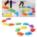 Kids Stepping Stones Cute Portable Jump Stones for Kindergarten Toddlers Girl 12 pieces. 