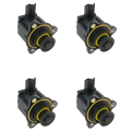 4X 11657578683 Turbo Diverter Turbocharger Cut Off Solenoid Valve for 207 5008 RCZ 508 1.6 16V THP Mini.
