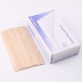 30Pcs Disposable Wooden Waxing Wax Spatulas 6 Hair Removal Stick Applicators Professional Facial Spa Tongue Depressor Tool.
