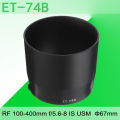 ET-74 Lens Hood for 67mm, EF70-200mm f/4.0L. 
