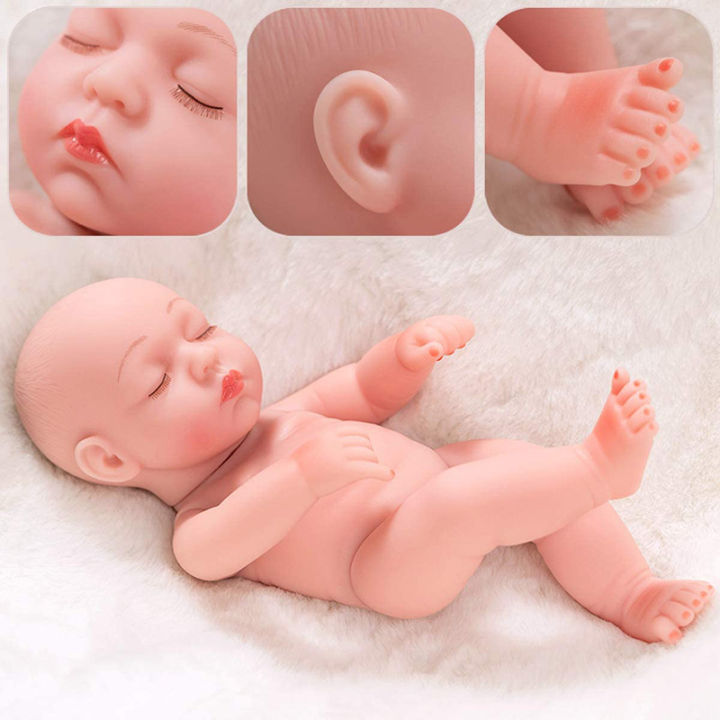 Newborn%20Simulation%20Doll%20Toy%20Baby%20Soft%20Rubber%20Little%20Girl%20Doll%20Doll%20PVC%20Doll%20Toy%20TikTok%20Supply%20-%20Image%204
