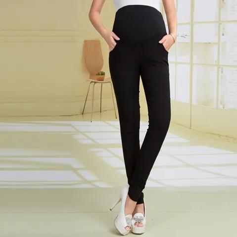 Maternity%20Pants%20Pregnant%20Leggs%20Adjustable%20Elasticity%20Pregnant%20Pants%20for%20Spring%20and%20Autumn%20Maternity%20Trousers%20-%20Image%202