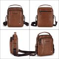 Men's Synthetic Leather Shoulder Bag Men PU Crossbody Messenger Bags Man Casual Shoulder Bags For Male Top Handle Handbags.