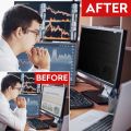 24 inch Privacy Filter Screen Protector Film for Widescreen Desktop Monitors 16:10 Ratio. 