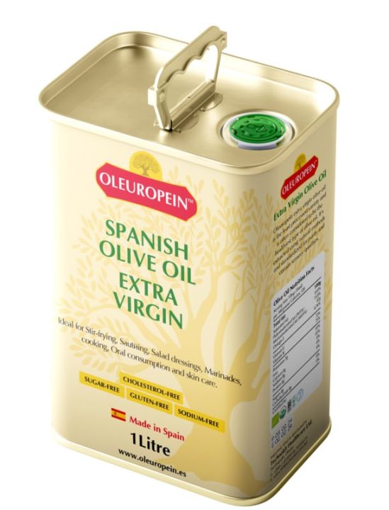 Oleuropein Spanish Olive Oil Extra Virgin 1 Litre