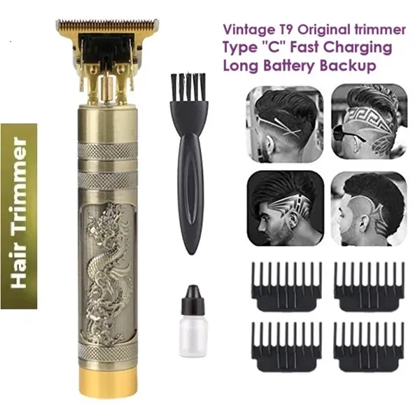 T9%20Vintage%20USB%206500%20charging%20cable%20with%20Rechargeable%20Hair%20Trimmer%20metal%20body%20Hair%20Cutting%20Machine%20For%20Men%20and%20Women%20-%20Image%202