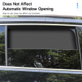 Car Curtain Side Window Sunshade Cover Magnetic Install. 