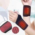 Self Heating Wrist Band Magnetic Therapy Support Brace Wrap Heated Hand Warmer Compression Pain Relief Wristband Sanitizer Belt. 