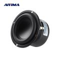 AIYIMA 3 Inch Subwoofer Speaker 4 8 Ohm 25W Small Steel Cannon Audio Sound Speaker High Power Long-stroke Loudspeaker 1Pcs.