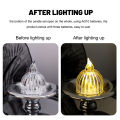 1/5/10Pcs Candy Castle LED Candle Light Flameless Lamp Electronic Night Lights Home Party Wedding Decor. 