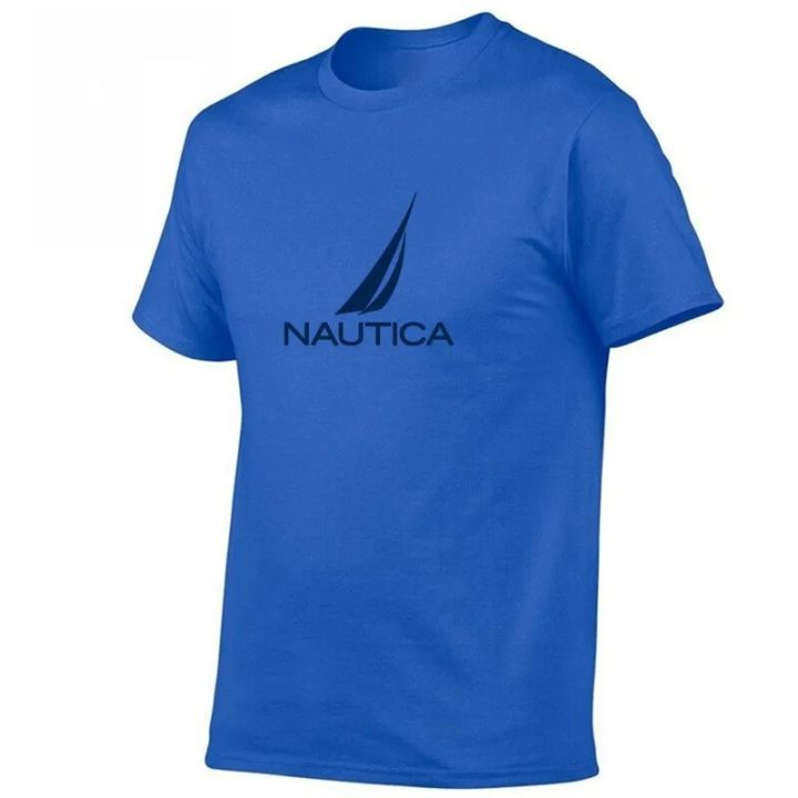 Summer%20New%20NAUTICA%20Fashion%20Print%20Men's%20Casual%20Sports%20Street%20Short-Sleeved%20Round%20Neck%20Oversized%20Men's%20T-Shirt%202023%20Brand%20-%20Image%205