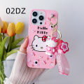 Hello Kitty Casing OPPO CPH2505 CPH2521 CPH2525 CPH2531 Phone Case OPPO CPH2565 CPH2577 CPH2579 CPH2591 Phone Cover Cartoon Hello Kitty 3D Dolls with Strap Lanyard. 