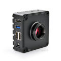 RisingCam New 4K FHD 60fps HDMI and USB output SONY imx334 sensor digital industrial 4K microscope camera for soldering repair. 