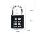 Luggage Travel Code Smart Lock Code Keyed Anti-thieft Lock 8 Digits Password Code Combination Padlock Zinc Alloy Suitcase For. 