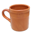 Clay mug pottery mug, tea and coffee mug. Clay mug pottery mug handmade. Clay mug 1 piece's mug. Organic Brown color. 