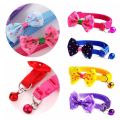 Cat Collar, Pet Collar, Pet Supplies Ornament Bow Nylon Bell Collar For Cats, Cat Accessories.