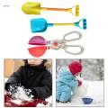 2x Sturdy Snow Scoops Outdoor Toys Gardening Accessories Sand Shovels Toys for Girls Boys Children. 