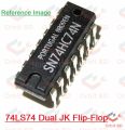 7474 SN74HC74N 74HC74 74LS74 D-Type Flip Flop Dual In Package 14 Pin IC Electrical Circuitry & Parts.