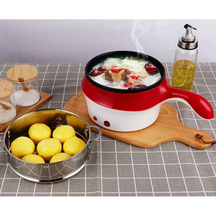 Multifunctional%20non-stick%20electric%20rice%20cooker%20frying%20pan%20cooking%20pot%20with%20steamer%201.5L%20-%20Image%203