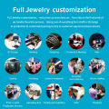 Custom New Stainless Steel Men's Cool Skull Head Solid Vintage Skull Ring For Men.