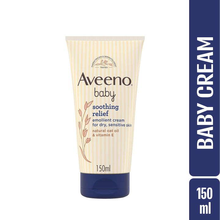 Aveeno Baby Soothing Relief Emollient Cream 150ml