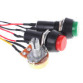 DC 6V 12V 24V PWM DC motor speed controller forward and reverse switch. 