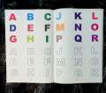 ABC With Alphabets Colouring Kid's Book.