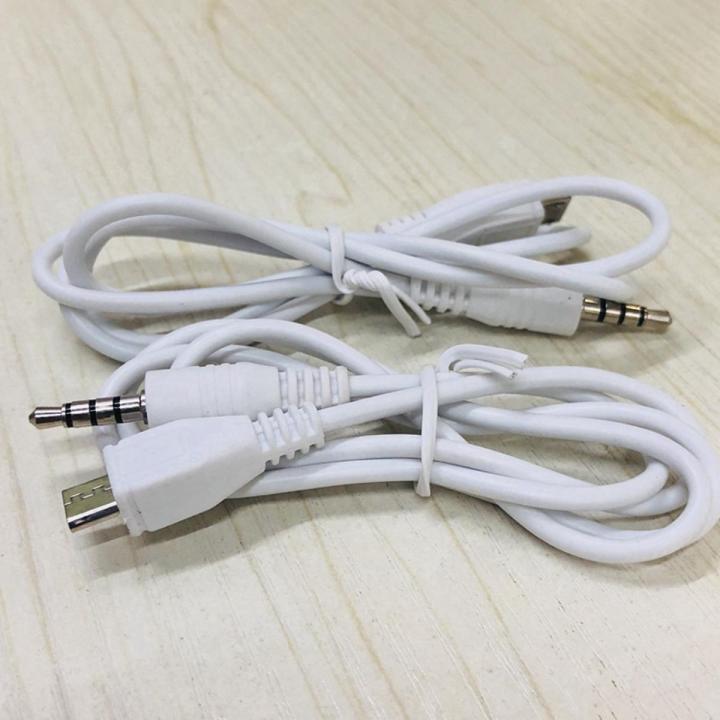 Micro USB to Jack 3.5 Audio Cable Two-in-one Micro USB android interface to 3.5mm bluetooth speaker charging cable