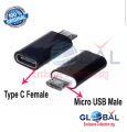 Type C to Type B Converter Type C Female to Micro USB Male Adapter.