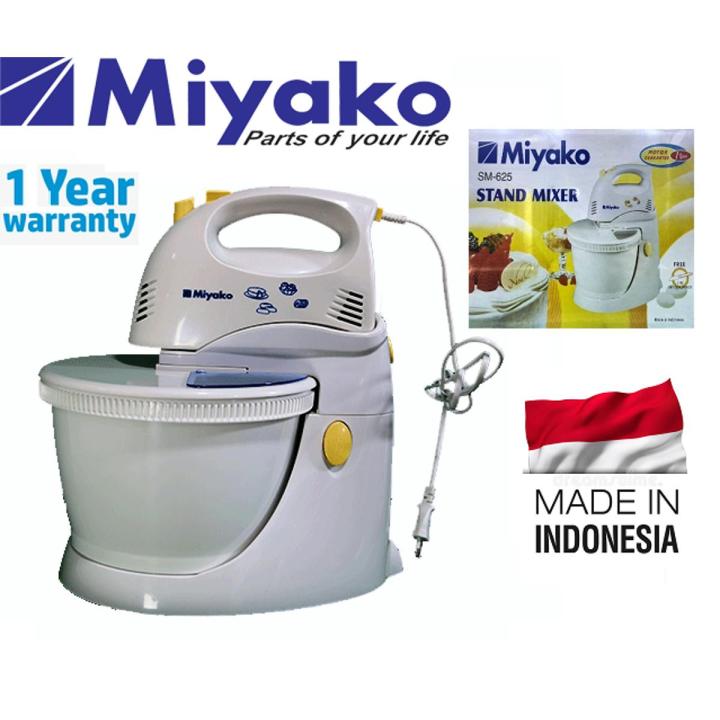 Egg Beater Hand And Stand Mixer With Bowl Miyako SM-625 Electric - Main Image