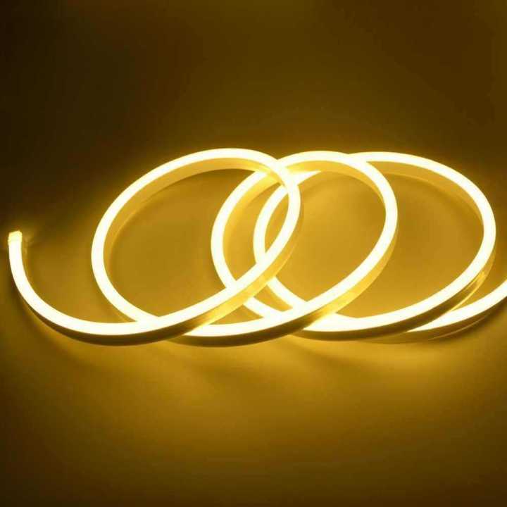 3 feet Neon Light Strip DC12V Flexible DIY LED SMD 2835 120LEDs/M IP67 Waterproof DIY Light warm Home Decoration - Rgb Led Strip Light