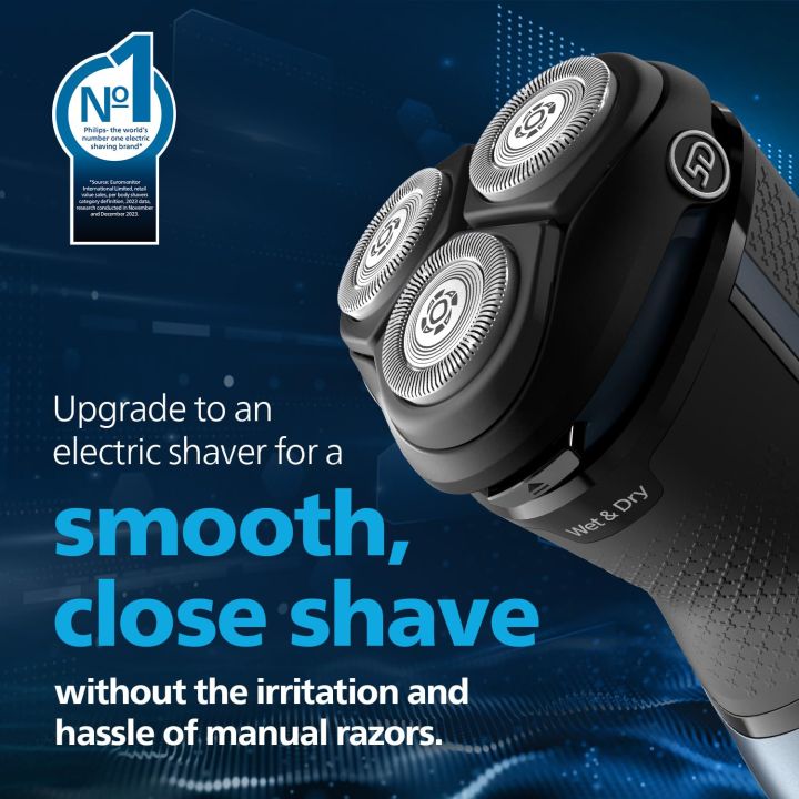 Philips%20S3144/03%20Wet%20&%20Dry%20Electric%20Shaver%205D%20Floating%203000%20Series%20-%20Image%204