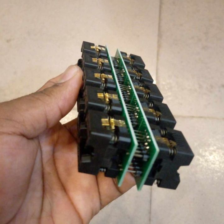 SOIC8%20SOP8%20To%20DIP8%20Programmer%20Adapters%20Socket%20Converter%20Module%20150mil%20For%2025xx%20EEPROM%20Flash%208%20Pin%20SMD%20Programming%20Leads%20-%20Image%204