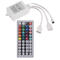 RGB LED Controller+44 Keys Remote Control RGB Control Box IR Light Strip Controller DC12V for 2835 5050 RGB Light Strip. 