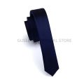 GUSLESON Super Slim Tie 3cm Satin Red Yellow Black Solid Ties Handmade Fashion Men Skinny Narrow Necktie For Wedding Party. 