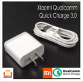 MI 18W Quick Charge 3.0 Adapter Fast Charger with Type C Cable For All Mi Xiaomi Smart Mobile Phones. 