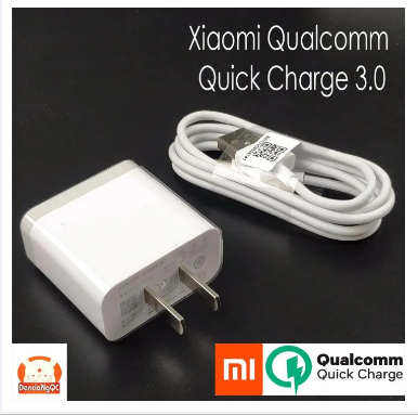 MI 18W Quick Charge 3.0 Adapter Fast Charger with Type C Cable For All Mi Xiaomi Smart Mobile Phones