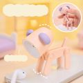 LED Mini Desk Lamp Eye Protections Cartoon Animal Cute Foldable Book Reading Light Computer Night Lights - table lamp.