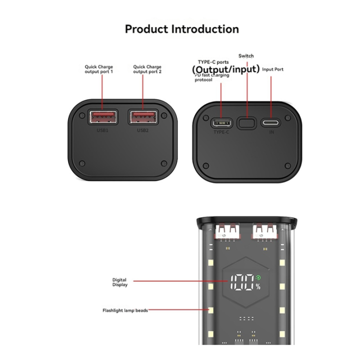 21700%20DIY%20Power%20Bank%20Case%20Supports%204x21700%20Batteries%20PD20W%20Powerbank%20Case%20LED%20Screen%20Transparent%20Battery%20Storage%20Shell%20A%20-%20Image%208