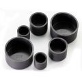 Black Steel Pipe End Cover Caps Rubber Round Caps Blanking Cover Seal Stopper Furniture Chair Table Leg Pads Non-slip.