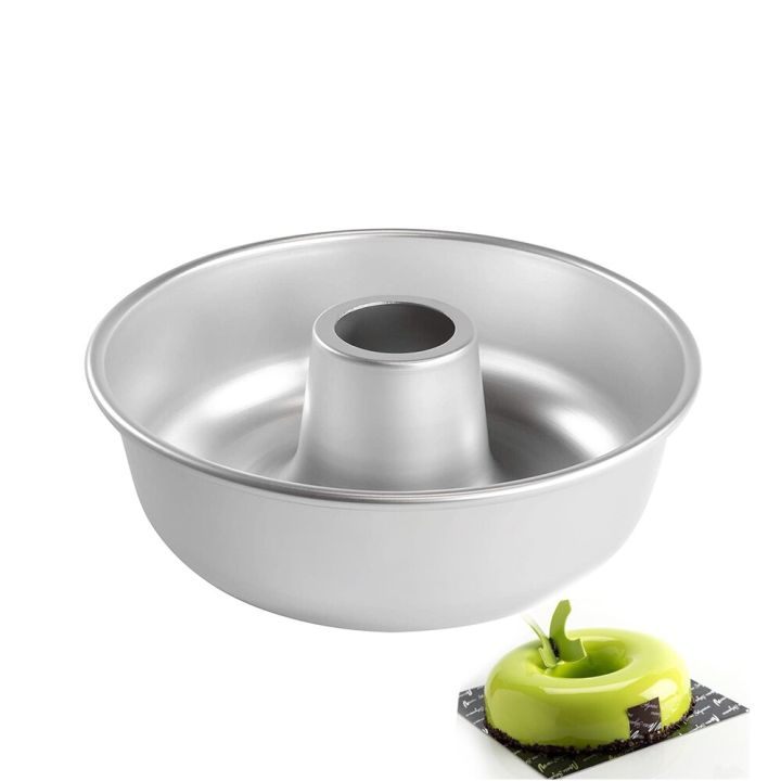 3 Sizes Aluminum Ring Cake Tin For Baking Small/Lager/Giant Donut Non Stick Savarin Mold Pan