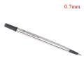 Parker quink roller ball rollerball pen refill black ink medium nib.