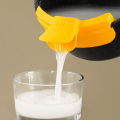 Kitchen Anti-spill Funnel Silicone Pour Soup Funnel for Pots Pans Bowls Jars Water Deflector Kitchen Gadgets Tools. 