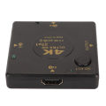 HD Multimedia Interface Switch 3 in 1 Out 4K Support 3D Video Switcher Selector for PC Game Console TV Projector.