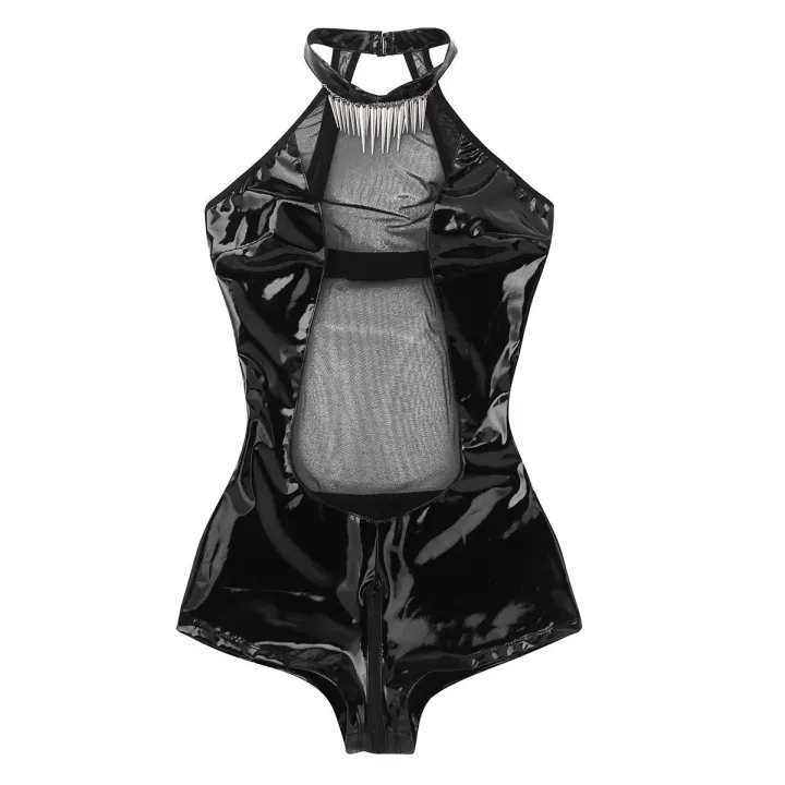 New%20Black%20Mesh%20Sleeveless%20Faux%20Leather%20Hollow%20out%20Bodysuit%20Women%20Plus%20Size%205XL%20PU%20Body%20Feminino%20Clubwear%20Party%20Bodysuits%20-%20Image%206