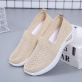 Women's Shoes Summer Comfort Plus Size Ladies Mesh Breathable Sneaker Socks Women Light Casual Sports Shoes Flat Women Loafers. 
