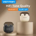 Vention Elf E06 Bluetooth 5.3 5.4  Earbuds with AI-Based ENC Earphone High Fidelity Audio Headset with Mic Support Call Video Touch Control True Wireless Earphone. 