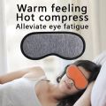 USB Steam Eye Mask Electric Heating Hot Compress Intelligent Heating Sleep Shading 3D Eye Protection. 